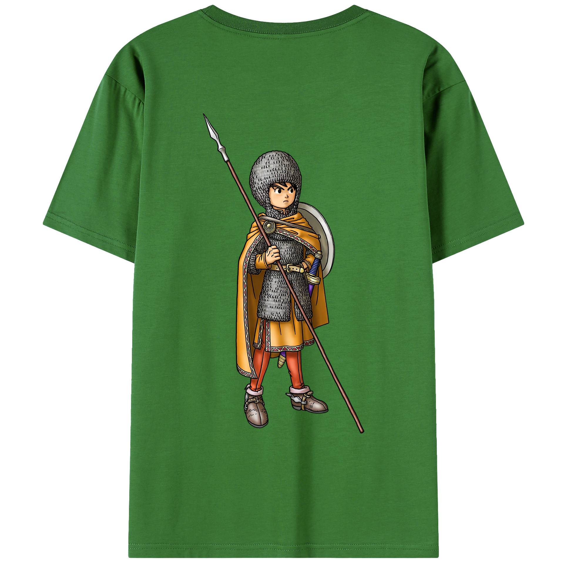 （画像用） ドラゴンクエスト Doragon Kuesuto Dragon Quest レディース半袖Tシャツ(バックプリント)